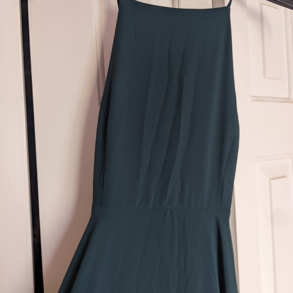 Hunter green dress